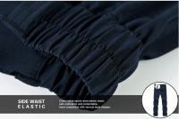 LNGXO Pantalones de Senderismo Impermeables Secado Rápido, Transpirables, Ajuste Elástico para Trekking, Acampar, Escalar, Correr al Aire Libre - details 19