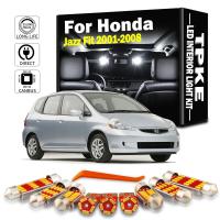 TPKE Kit de Luz de Placa de Mapa de Maletero LED para Coche 9Pcs Bulb para Honda Jazz Fit MK1 2001-2008 - details 0