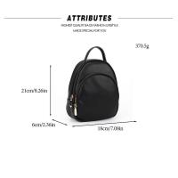 Mini bolso negro clásico de pequeña capacidad Mochila práctica y duradera Mochila de lujo de alta gama - details 3