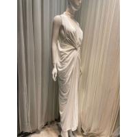 Primavera nicho diseño de alta dama puro deseo colgar cuello flaco francés calado retorcido shell fuga cintura vestido - details 24