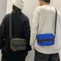 Bolsos cruzados para hombre, moda informal, Color sólido, alta calidad, práctico bolso mensajero de nailon, envío directo, bolso de hombro para hombre - details 9