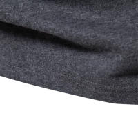 Nueva camiseta de manga larga de color sólido para hombre, talla europea, deportes casuales, cuello redondo, camisa de manga larga con estampado de letras de algodón puro - details 10