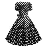 Elegante Vestido de Verano para Mujer Vintage 2025 Estilo Retro de los 50s 60s - details 34