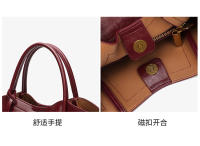 Bolso casual de mano para llevar verduras, bolso de primavera, nueva moda, versátil, bolso de hombro, bolso de mensajero simple, bolso pequeño para viajes diarios, bolso cuadrado. - details 3