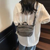 Bolso de mano de tendencia, bolso vaquero Retro, bolso para axila Y2K, bolso de hombro para chica picante, bolso cruzado, bolso vaquero lavado para niñas - details 7