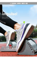 Las zapatillas para correr para hombre ligeras y transpirables, con plantillas inflables que absorben los golpes y amortiguan, son cómodas y duraderas. - details 22