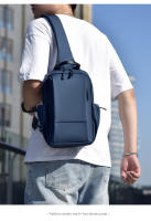 Bolsa de mensajero de hombro Bolsa de pecho impermeable de moda ligera Bolsa de pecho informal Commuter - details 13