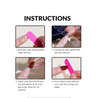 24pcs Uñas Postizas Blancas Medianas Estilo Francés Falsas Desechables Y Reutilizables Con Pegamento De Gel Y Herramienta Para Empujar Cutículas Adecuadas Para Niñas Y Mujeres - details 4