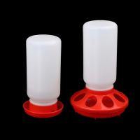 Bebedero de plástico para pollos, dispensador automático de alimentos de agua segura, sin residuos, fácil de limpiar, equipo para aves - details 1