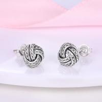 Pendientes de aro de Plata de Ley 925 para mujer, aretes con forma de corazón, luna y estrella, regalos de joyería - details 17