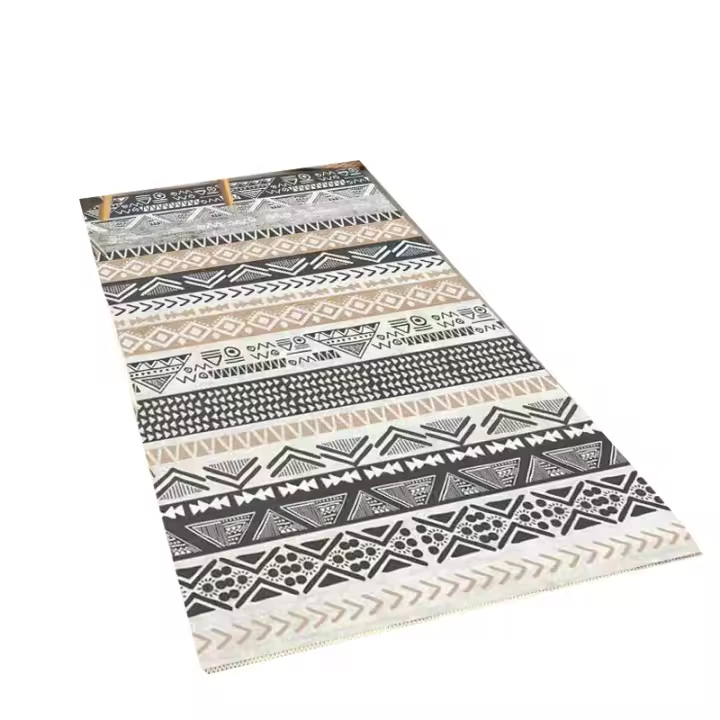 Juego de alfombrillas antideslizantes y lavables para el hogar, felpudo bohemio de Mandala para cocina, dormitorio, sala de estar, puerta de entrada y habitación - 1