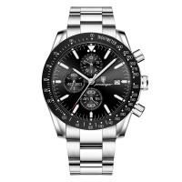 Reloj de cuarzo multifunción con correa de acero - details 2