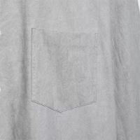 Camisa informal de mujer, nueva llegada de verano 2025, con cuello de solapa, manga larga, decoración de bolsillo y temperamento versátil. - details 4