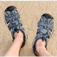 Sandalias de verano para hombre, nuevas sandalias de cuero genuino, zapatos de cuero transpirables para hombre, sandalias de playa, sandalias suaves de marca para exteriores para hombre, sandalias romanas - details 12