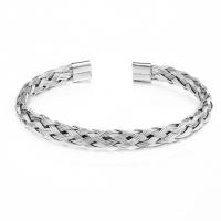 Pulsera para Hombre Ajustable Trenza de Acero Inoxidable y Titano, Diseño Minimalista y Versátil, Regalos Para Hombre - details 5