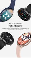 Reloj Inteligente Hombres Mujeres, Smartwatch con Llamadas Bluetooth, Notificaciones, Esferas Personalizables, Monitoreo de Frecuencia Cardíaca en Tiempo Real y Sueño, 100+ Modos Deportivos, Control de Música, Compatible con Android/iOS - details 0