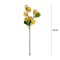 Nuevo paquete de flores de Lila artificiales decorativas DIY 39 Cm flor Artificial de seda flor falsa de plástico accesorios de fotografía - details 0