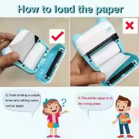 mini photo printer for iphone android portable thermal photo printer for gift study notes work photo picture memo details 4
