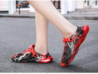 Zapatillas de Hombre Zapatos de Playa de EVA Suaves con Agujeros Tobogán para Exteriores para Mujer - details 11