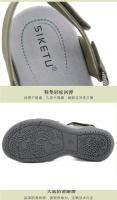 Nuevo 2025 sandalias deportivas de comercio exterior impresas Velcro casual zapatos de mujer de gran tamaño - details 3