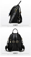 Nueva mochila de moda para mujer, mochila de ocio de estilo occidental multifuncional versátil de gran capacidad, bolsa de viaje para mujer - details 12