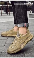 Nuevo Modelo 2025 Zapatos De Senderismo Transpirables De Malla Para Hombre, Zapatillas Deportivas Antideslizantes Para Exteriores, Escalada, Calidad De Lujo, Verano - details 10