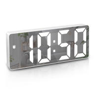 ORIA-reloj despertador Digital inteligente para mesita de noche, dispositivo electrónico de escritorio, despertador, LED - details 10
