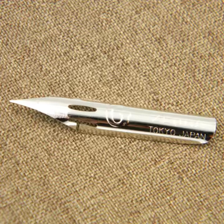 Pluma estilográfica 750 de alta calidad, placa de cobre, caligrafía, punta G, cuerpo redondo floreciente, papelería, suministros escolares de oficina, bolígrafo de tinta - 1