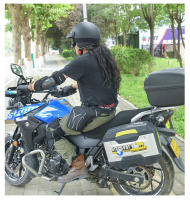 Bolsa de Moto Táctica para Viajes con Cinturón Reflectante a Prueba de Lluvia para Auriculares Ropa Bolsa de Pierna Caída - details 7