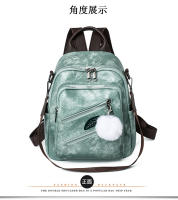 Mochila retro de cuero para mujer, mochila informal, pequeña, de viaje, Vintage, a la moda - details 23