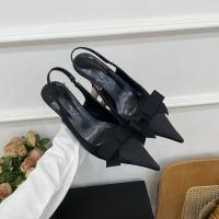 Stiletto tacones altos bolsa francesa cabeza sandalias zapatos de hadas nuevo temperamento arco puntiagudo solo zapatos - details 14