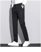 Pantalones Casuales de Verano 2025 para Hombres Ajuste Delgado, Línea Recta, Estilo de Negocios Tendency, Sin Hierro, Resistente a Arrugas - details 5