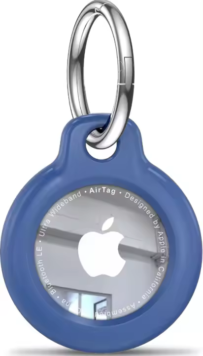 Funda de Plástico para Apple Air Tag con Llavero Accesorio de Electrónica - 1