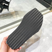 Nueva moda sandalia hueco plataforma cuero casual mitad remache zapatillas de mujer - details 11