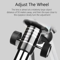 Telescopio monocular con zoom