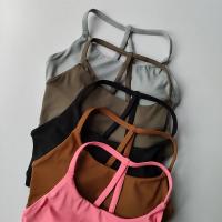 Sujetador deportivo desnudo para mujer, espalda Sexy a prueba de golpes, sujetador de Fitness de secado rápido, entrenamiento de Pilates, deportes, correr, Yoga, camiseta sin mangas - details 12