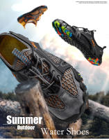 Zapatos de agua transpirables Unisex, zapatillas antideslizantes para playa, deportes al aire libre, zapatillas descalzas, senderismo, pesca, zapatos para vadear, Verano - details 2
