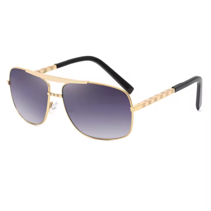 Gafas de sol para hombre Retro Marco cuadrado Gafas de sol Slingshot Gafas de sol de moda para hombre - 1