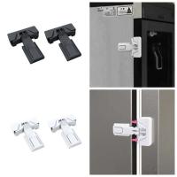 Cerraduras Multifuncionales ABS Set de 2 Soportan 17KG A Prueba de Agua Para Nevera de Bebé - details 1