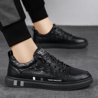 Nuevos Zapatos deportivos De moda para Hombre, Zapatos informales De cuero para Hombre, Zapatos ligeros para correr, zapatillas transpirables, Zapatos De ocio al aire libre para Hombre - details 17