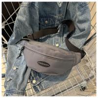 Bolso pequeño de moda 2025, nuevo bolso de lona informal para hombre, mochila cruzada para deportes y fitness - details 37