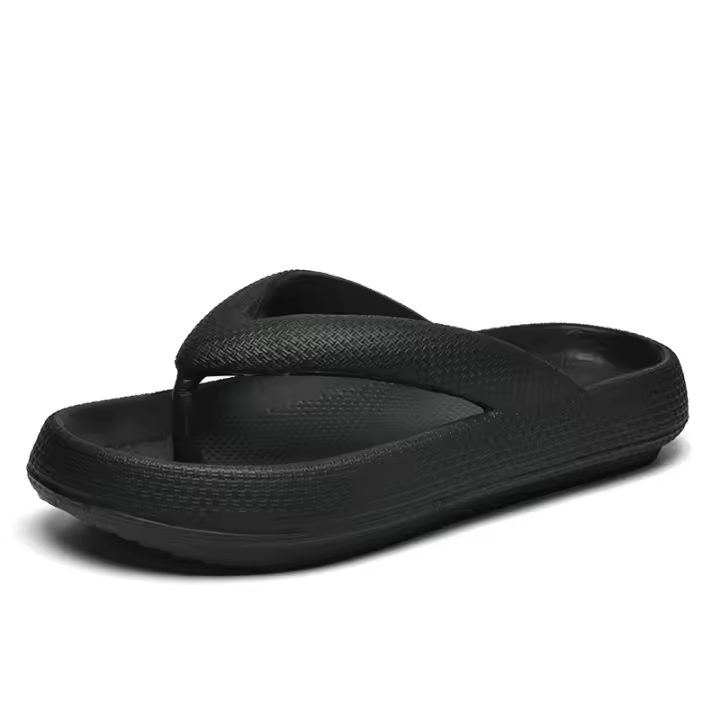 Zapatillas de suela gruesa para hombre, chanclas de EVA, zapatos de verano, zapatillas de pareja, sandalias de playa al aire libre - 1