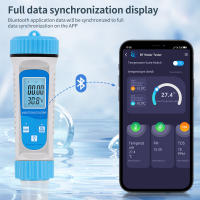 Medidor de PH Digital con Bluetooth, medidor de temperatura de salinidad, EC TDS, SG, 6 en 1, aplicaci￳n inteligente, Monitor en l￭nea para acuarios y piscinas - details 3