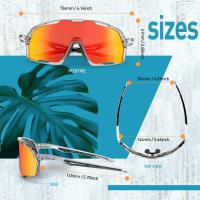 Kapvoe-gafas de sol polarizadas para hombre y mujer, lentes deportivas a la moda para ciclismo de montaña, UV400 - details 12