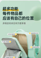 Mochila de expansión de viaje para hombres y mujeres Mochila multifuncional para mujeres Compartimento independiente para zapatos para hombres Separación en seco y húmedo Equipaje de viaje de negocios corto - details 5