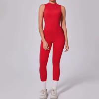 Conjunto de gimnasio de una pieza, ropa de yoga, traje deportivo, pellets Fiess, trajes de entrenamiento elásticos para mujer - details 13