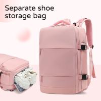 45x36x20 cabinas de avión equipaje de mano impermeable y espacioso con compartimento para zapatos y puerto USB mochila multifunción antirrobo - details 2