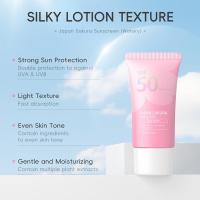 Crema protectora solar Sakura, bloqueador solar Facial Spf50, cremas, loción blanqueadora, crema de Gel hidratante de aislamiento, crema Facial Brig P3B4 - details 9