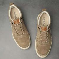 Nuevos zapatos casuales forrados de malla de estilo empresarial versátiles de gran tamaño para hombres a la moda - details 3