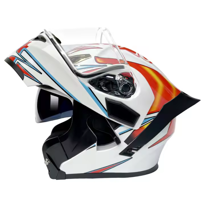 Casco integral moto mujer aire libre modular hombre MX Carreras de Locomotora - 1